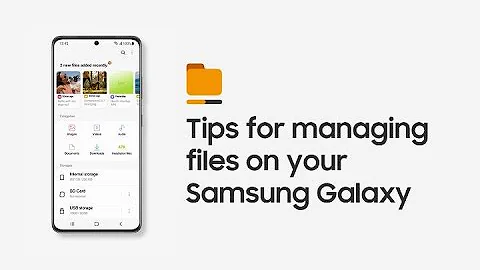 What does Samsung my files do? (2023)