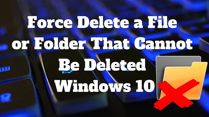 Why would you want to delete files? (2023)
