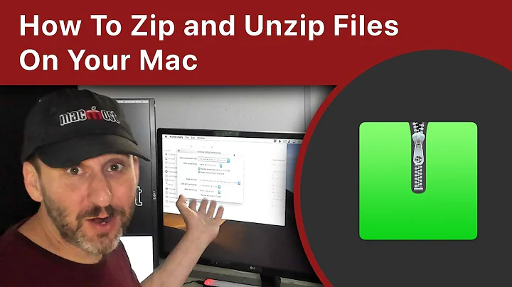 How to edit zip files on mac? (2023)
